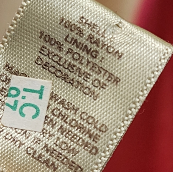 LOFT pink Strappy Embroidered Short dress size M - Picture 6 of 12